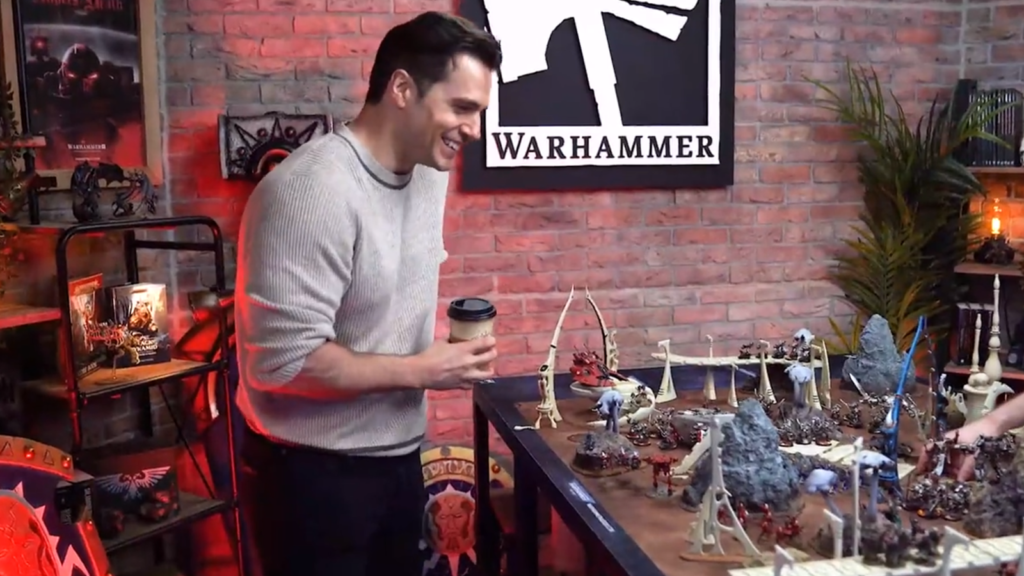 Henry Cavill at Warhammer World, Nottingham, 2024