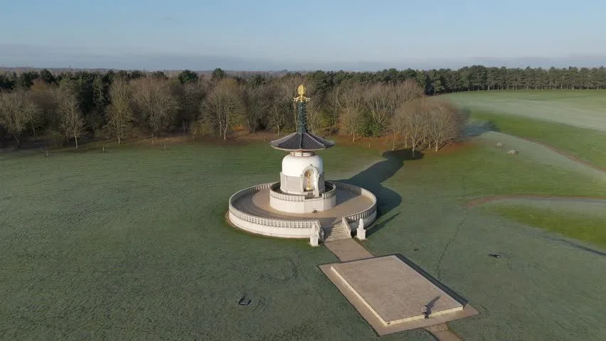 Willen Lake South and the Peace Pagoda