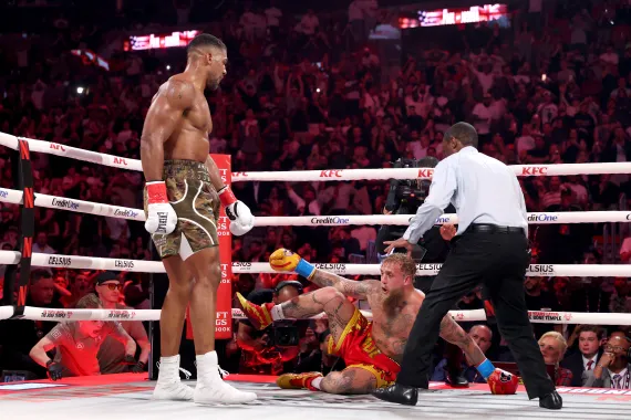 Joshua knocks out Paul to win heavyweight fight – as it happened ...