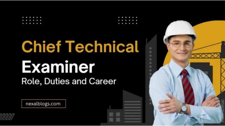 Understanding the Role of a chief technical examiner​